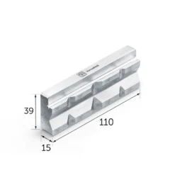 Fein Schutzbackenpaar (P) Prisma 110 mm Aluminium (FEIN VersaMAG)- 30240477010