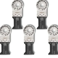 Fein 5x E-Cut Precision BIM-Sägeblatt Starlock 35 mm - 63502205230