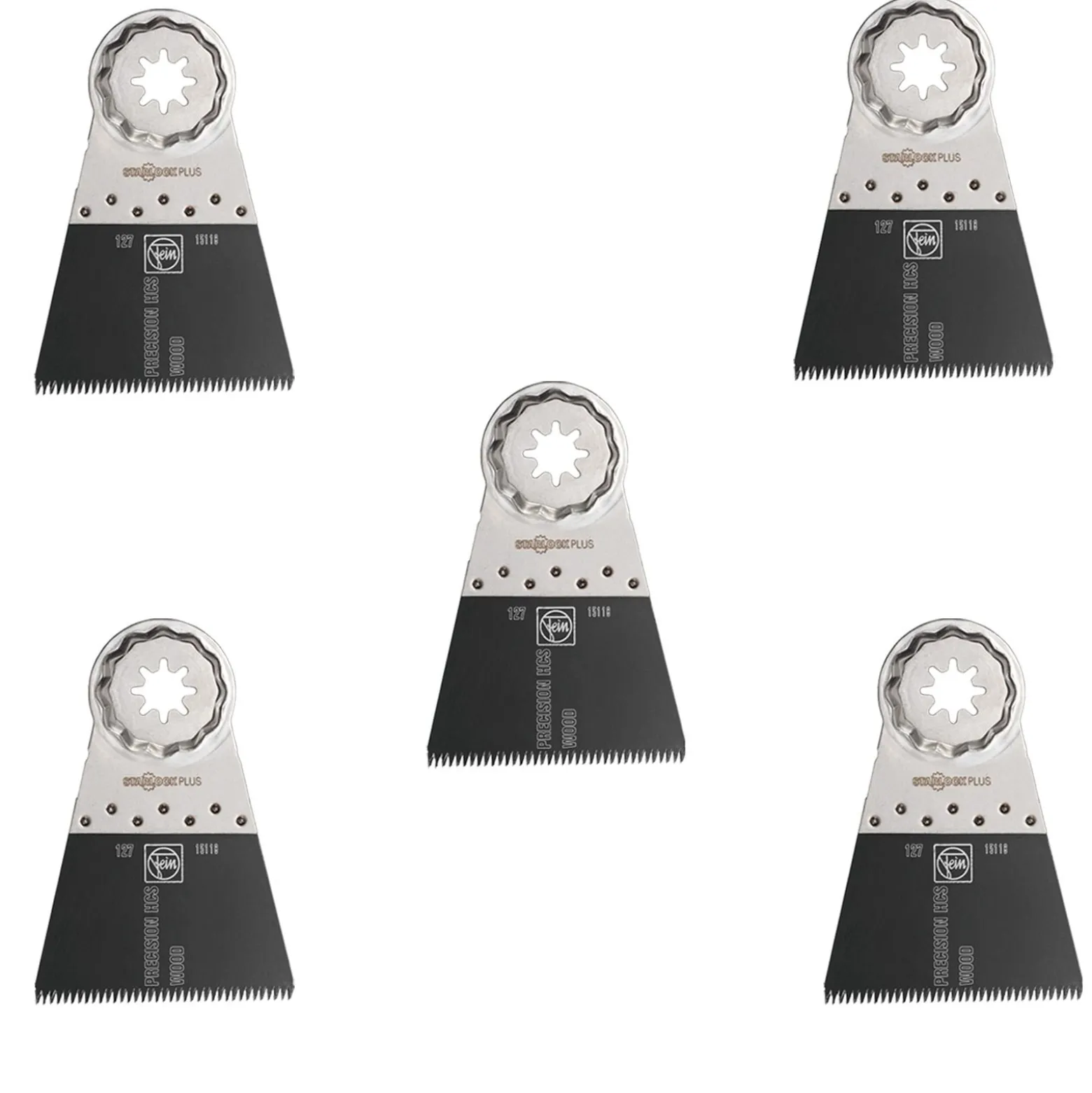 Fein 5x E-Cut Precision Sägeblatt StarlockPlus 65 mm - 63502127230