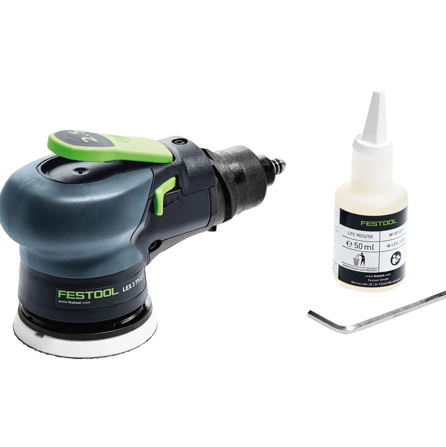 Festool Druckluft-Exzenterschleifer LEX 3 77/2,5 - 691131