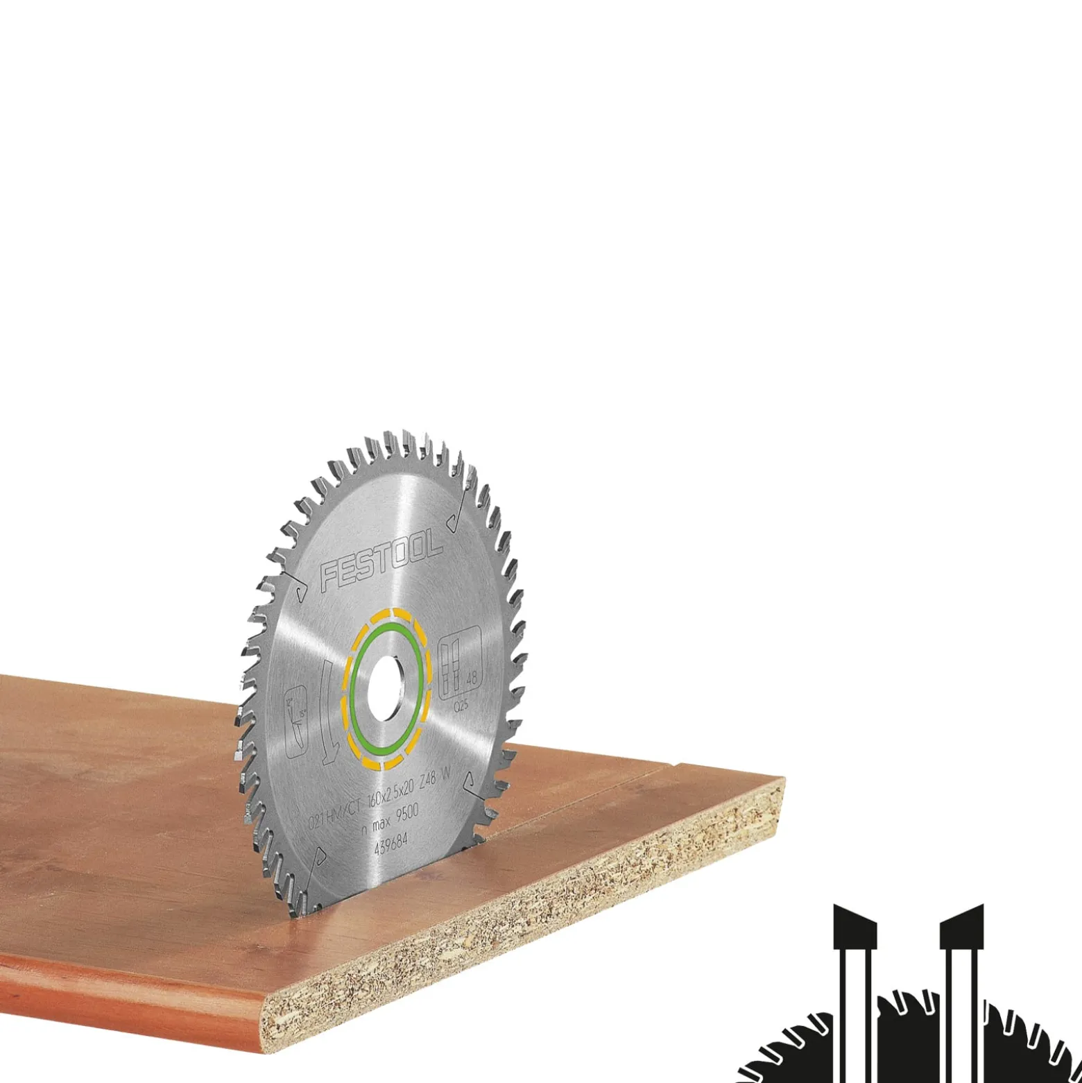 Festool Kreissägeblatt WOOD FINE CUT HW 190 x 2,4 FF W48 - 492050
