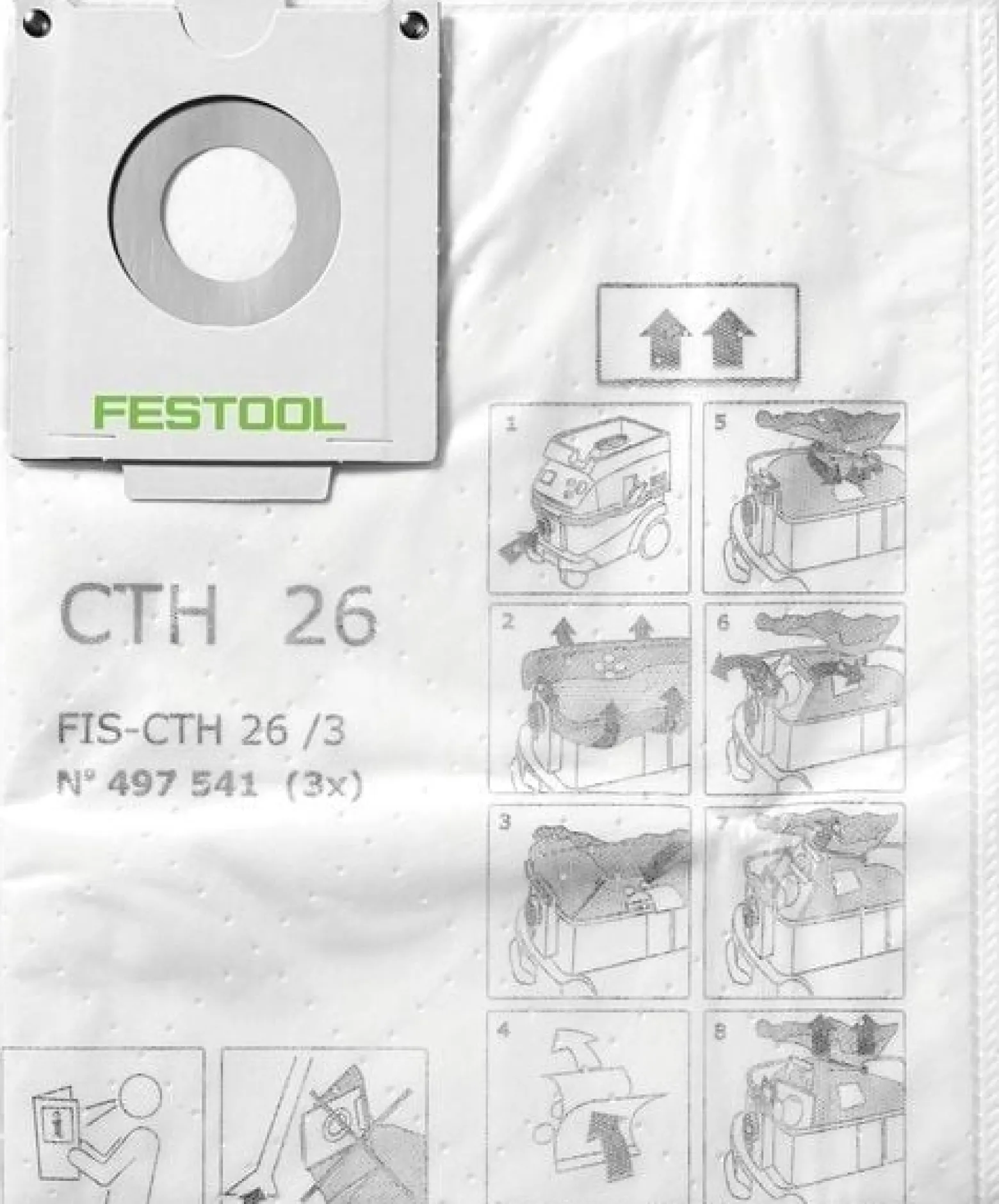 Festool Sicherheitsfiltersack FIS-CTH 48/3