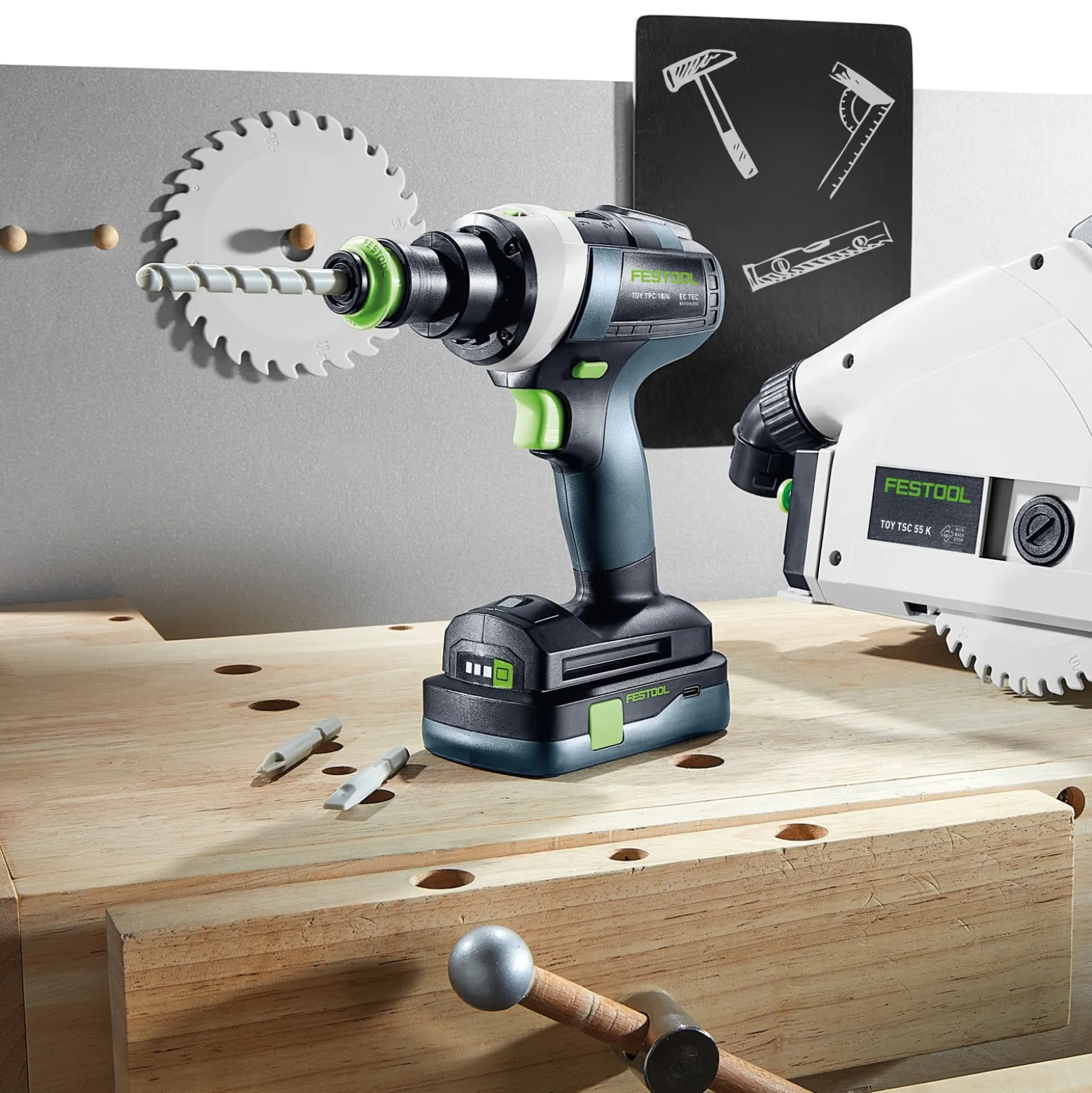Festool Spielzeug Akku-Bohrschrauber TY-TPC - 577937