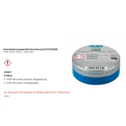 FHB Lötfett zum Weichlöten 100 g - 243100501