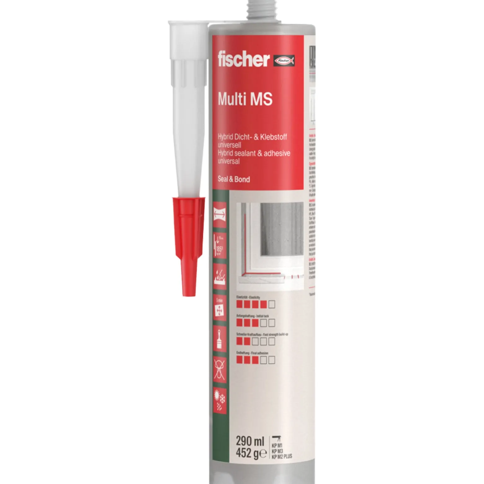 Fischer Multi MS white 290 ml - 059389