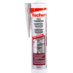 Fischer Sanitärsilicon DSSA 310 ml anthrazit - 512211