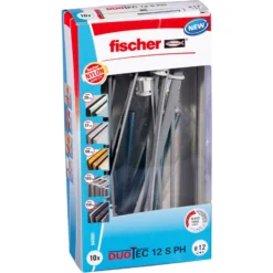 Fischer 10x DUOTEC 12 S PH mit Panhead Schraube - 542591