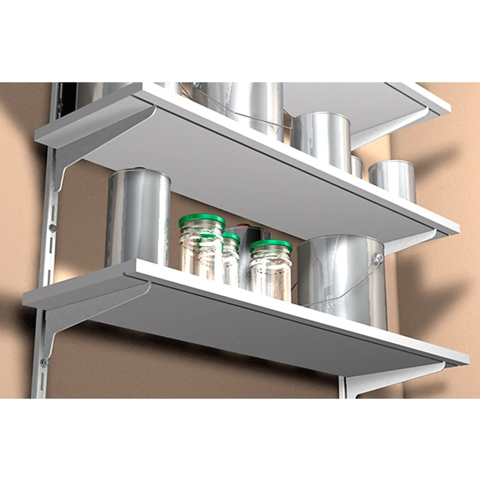Fischer 50x Hohlraum-Metalldübel HM 8 x 54 mm SS mit Sechskantschraube - 519783