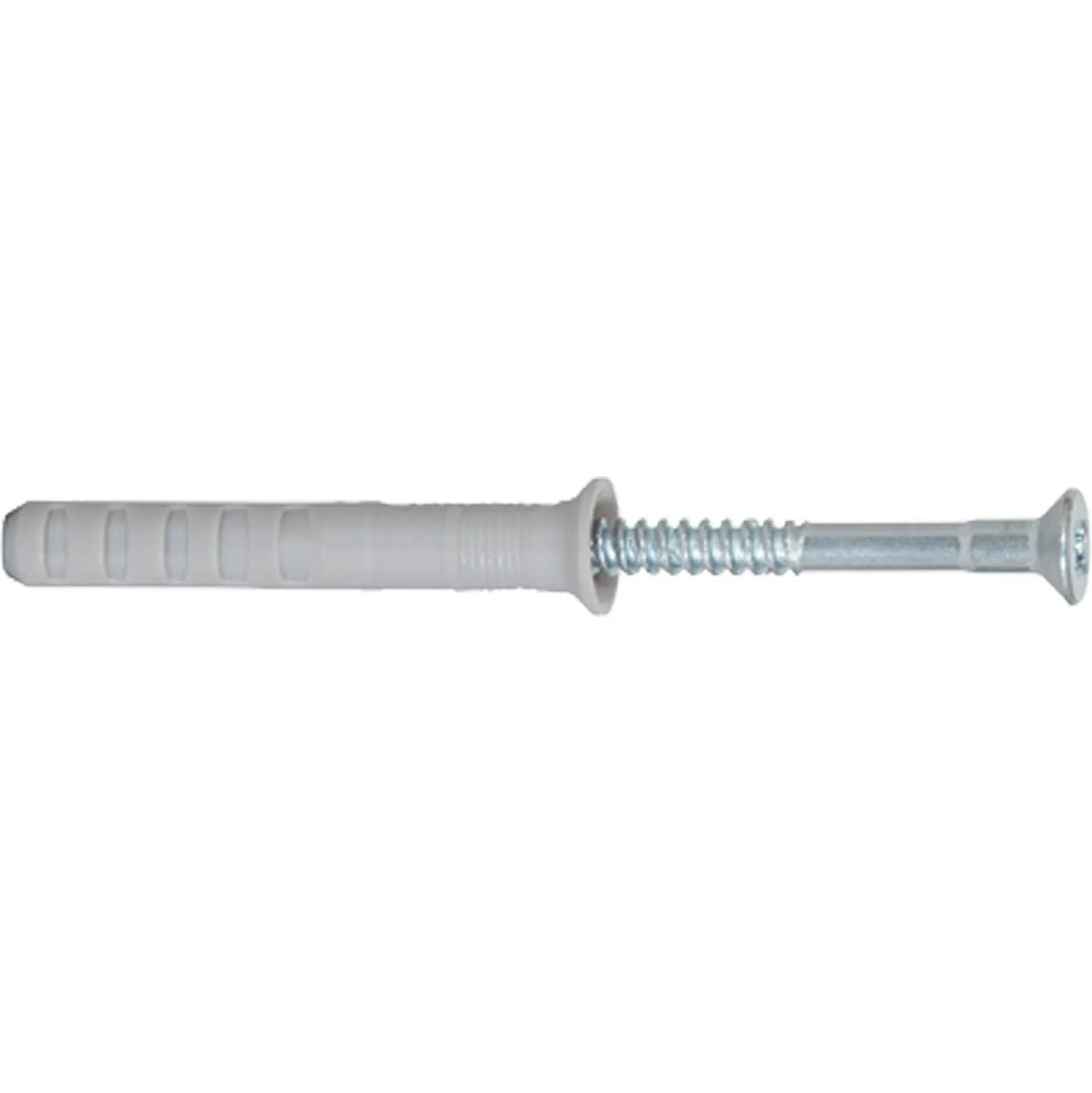 Fischer 100x Nageldübel N 5 x 50/25 S mit Nagelschraube -50352