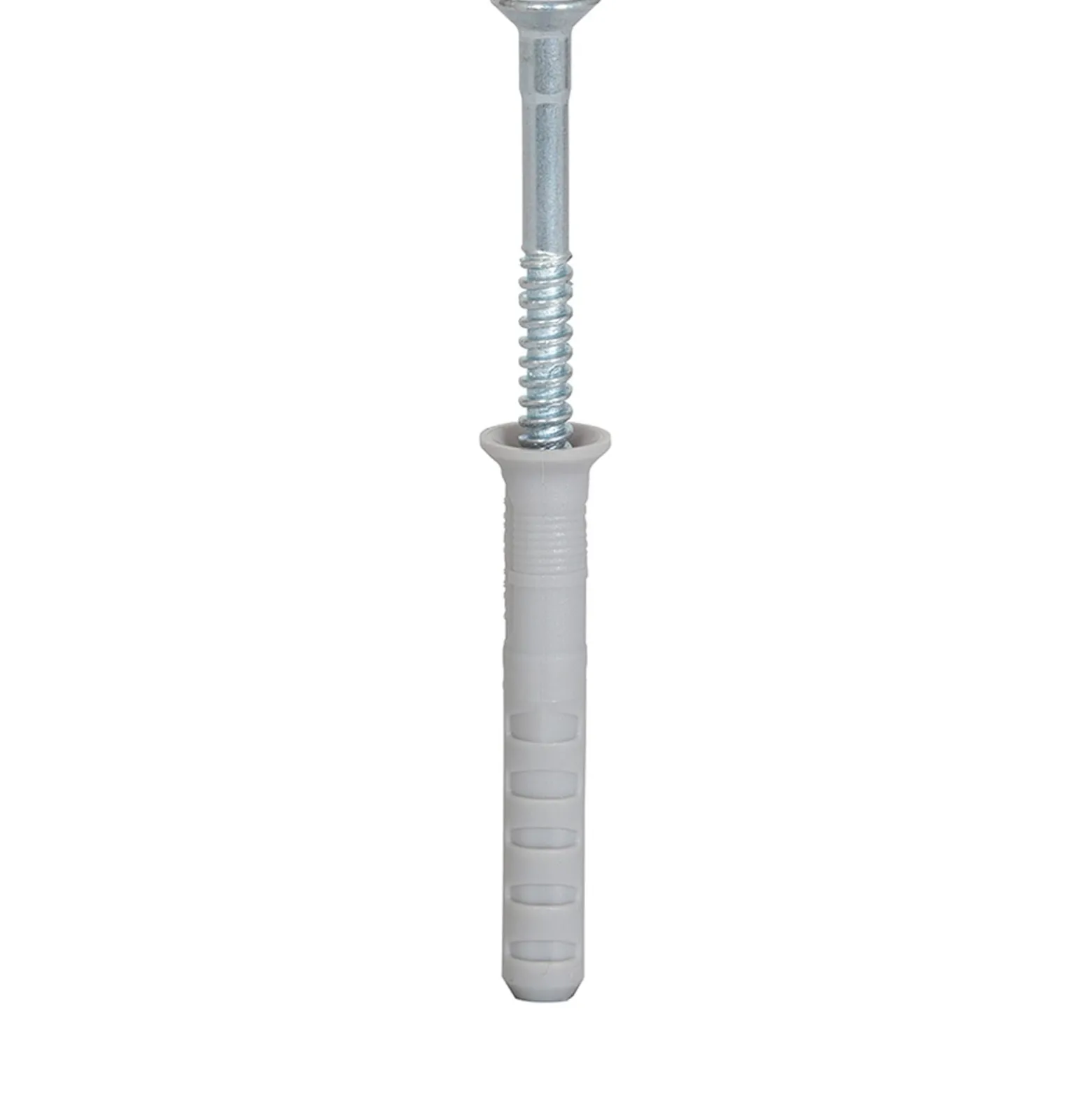 Fischer 100x Nageldübel N 6 x 40/10 S mit Nagelschraube - 048788