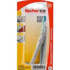 Fischer 2x Rahmendübel S 8 H RW - 52193