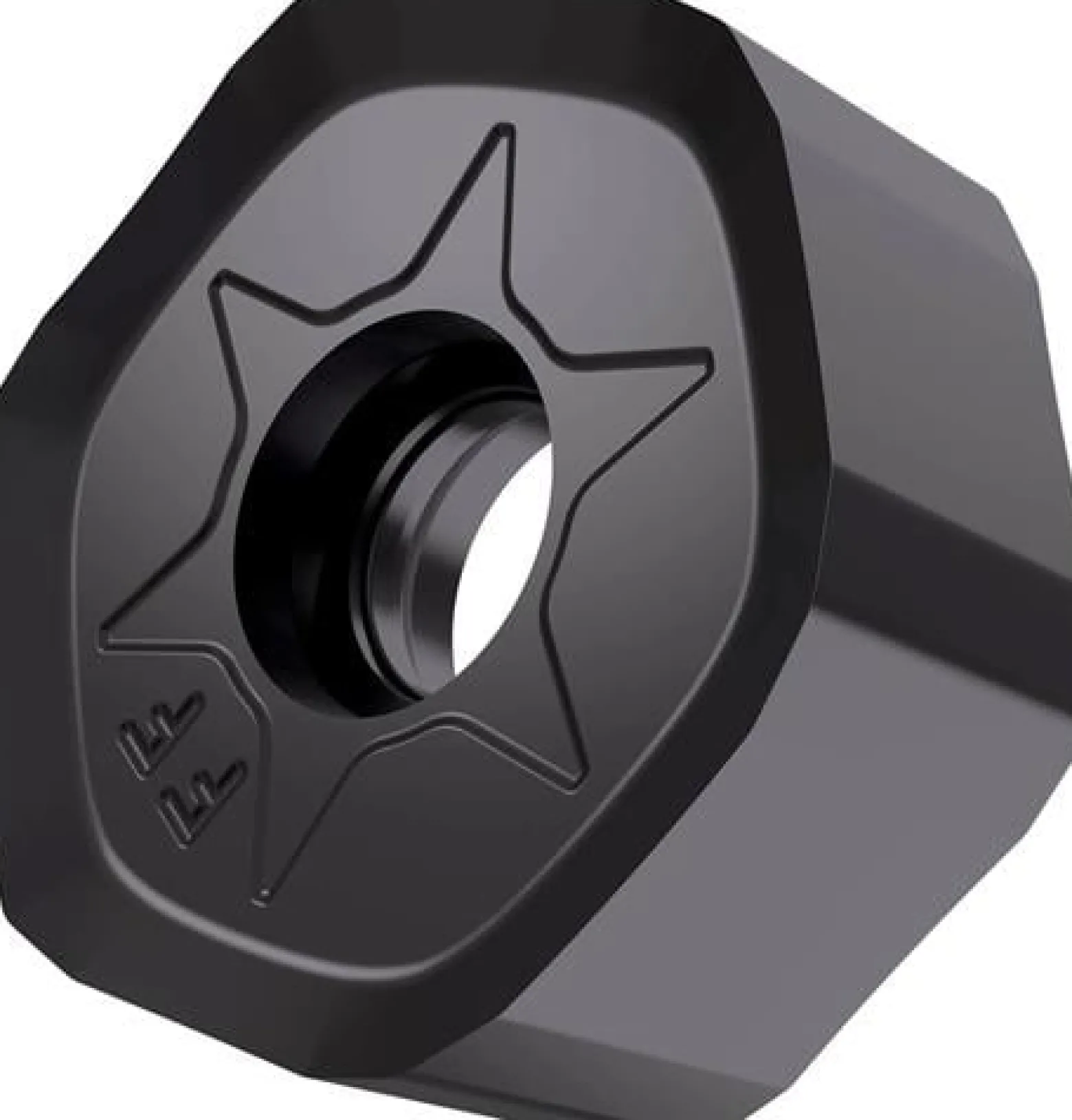 Fräswendeschneidplatte ISO HNGX 0906ANSN-F:M8310 D. 4,9mm PVD beschichtet