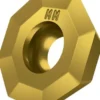 Fräswendeschneidplatte ISO OEHT 0604AEER-MM:M8330 D.5,5mm PVD beschichtet Gold