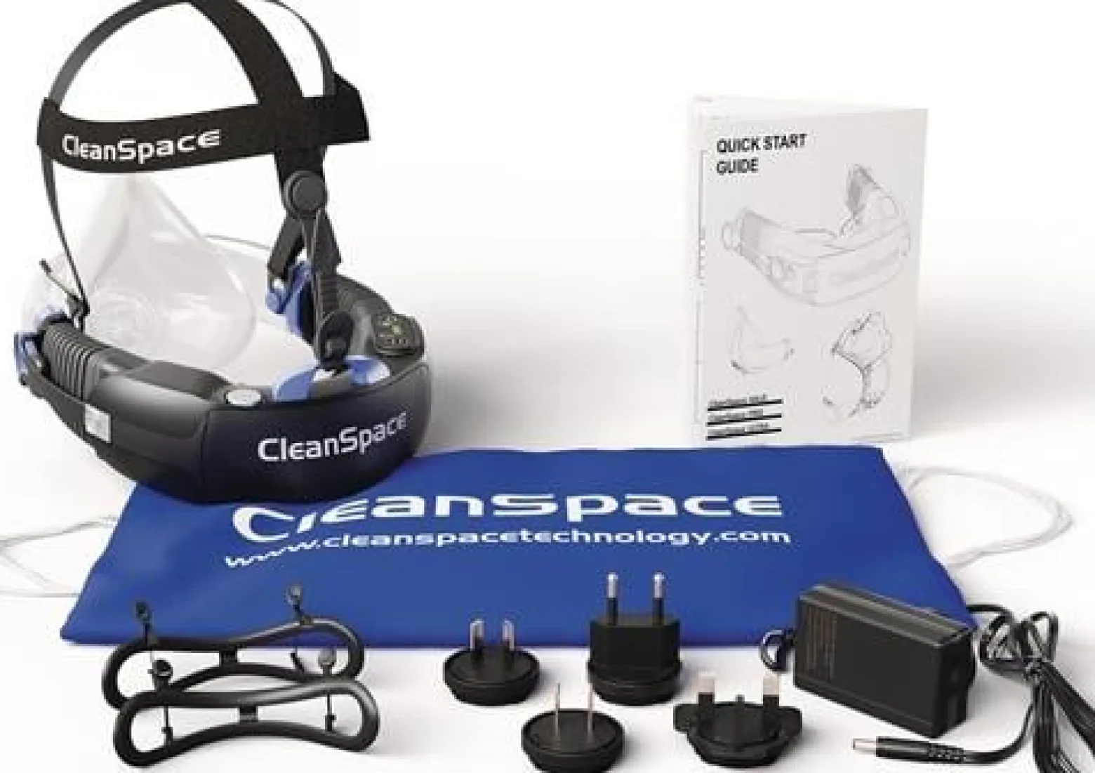 Gebläseatemschutz CleanSpace™ Work KIT m.Halbmaske CLEANSPACE