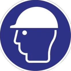 Gebotszeichen ASR A1.3/DIN EN ISO 7010 Kopfschutz benutzen - 9000477505