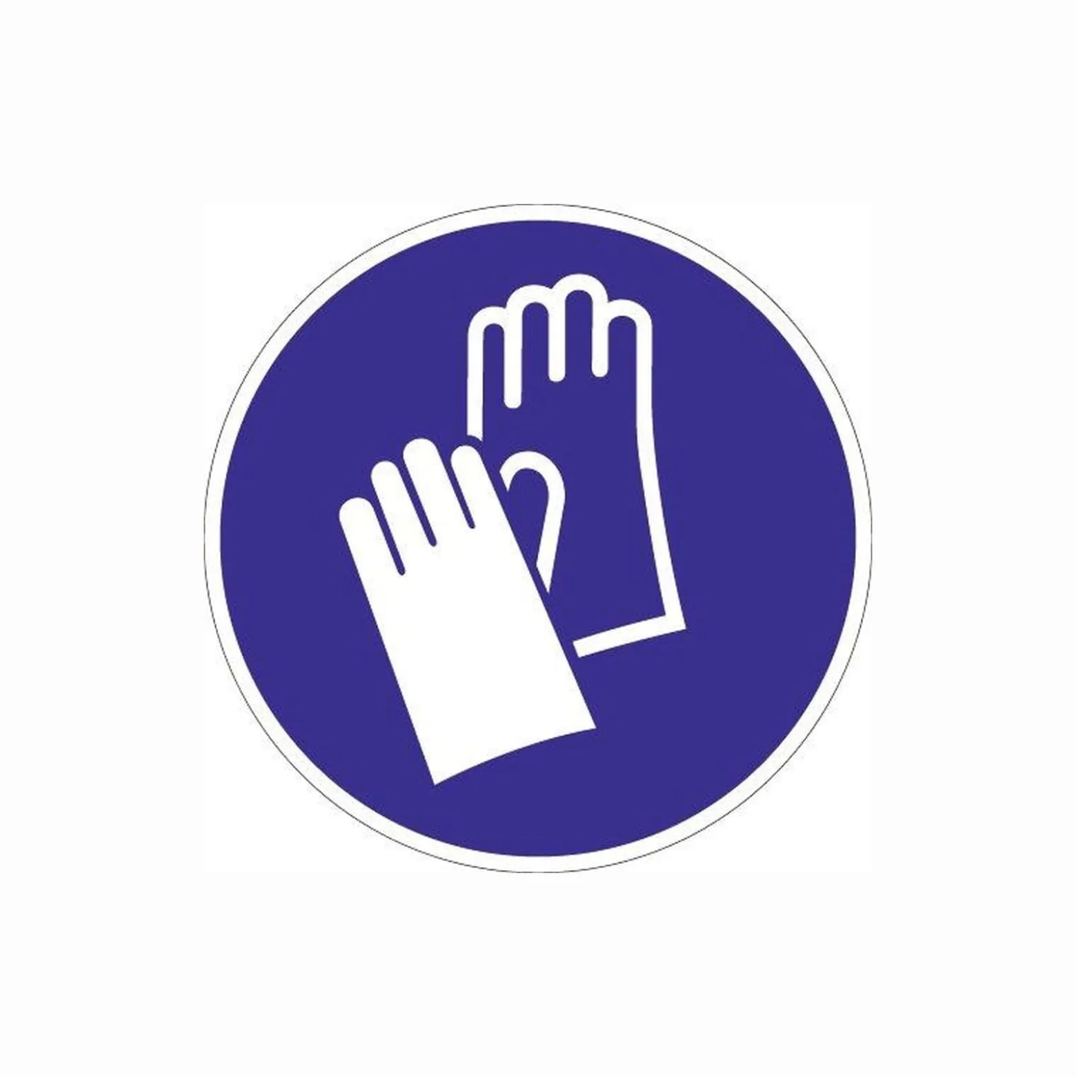 Gebotszeichen ASR A1.3/DIN EN ISO 7010 Handschutz benutzen - 9000477499