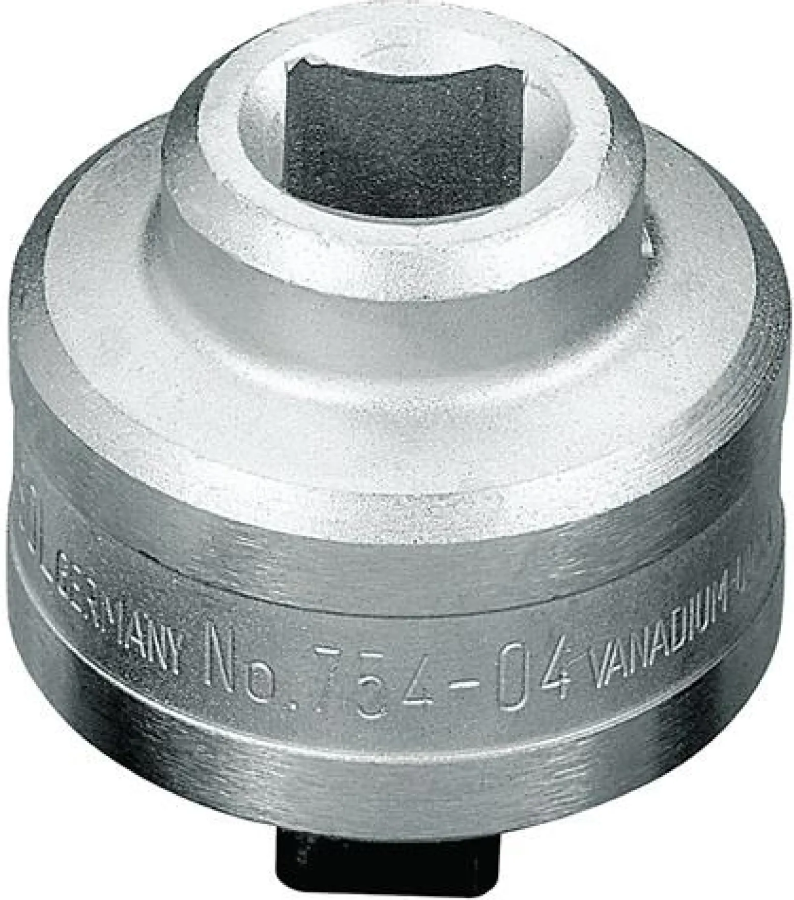 Gedore Aufsteckknarre 754-02 1/2 ″ Rechtsgang - 7680650