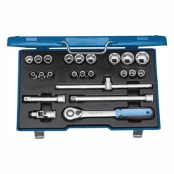 Gedore Steckschlüsselsatz 19 EMU-20 23tlg. 1/2″ SW 8-32 Anzahl Zähne 60 6-kant - 2545837