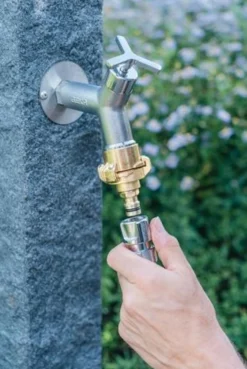 GEKA Übergangsstück GEKA plus-Stecksystem Messing vernickelt - 46.0890.9