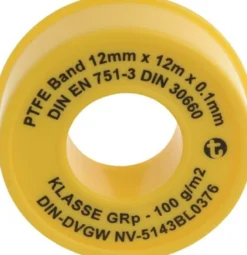 GEKA PTFE Dichtband GRp L12 m B12 mm D0,1 mm - 04.5000.9