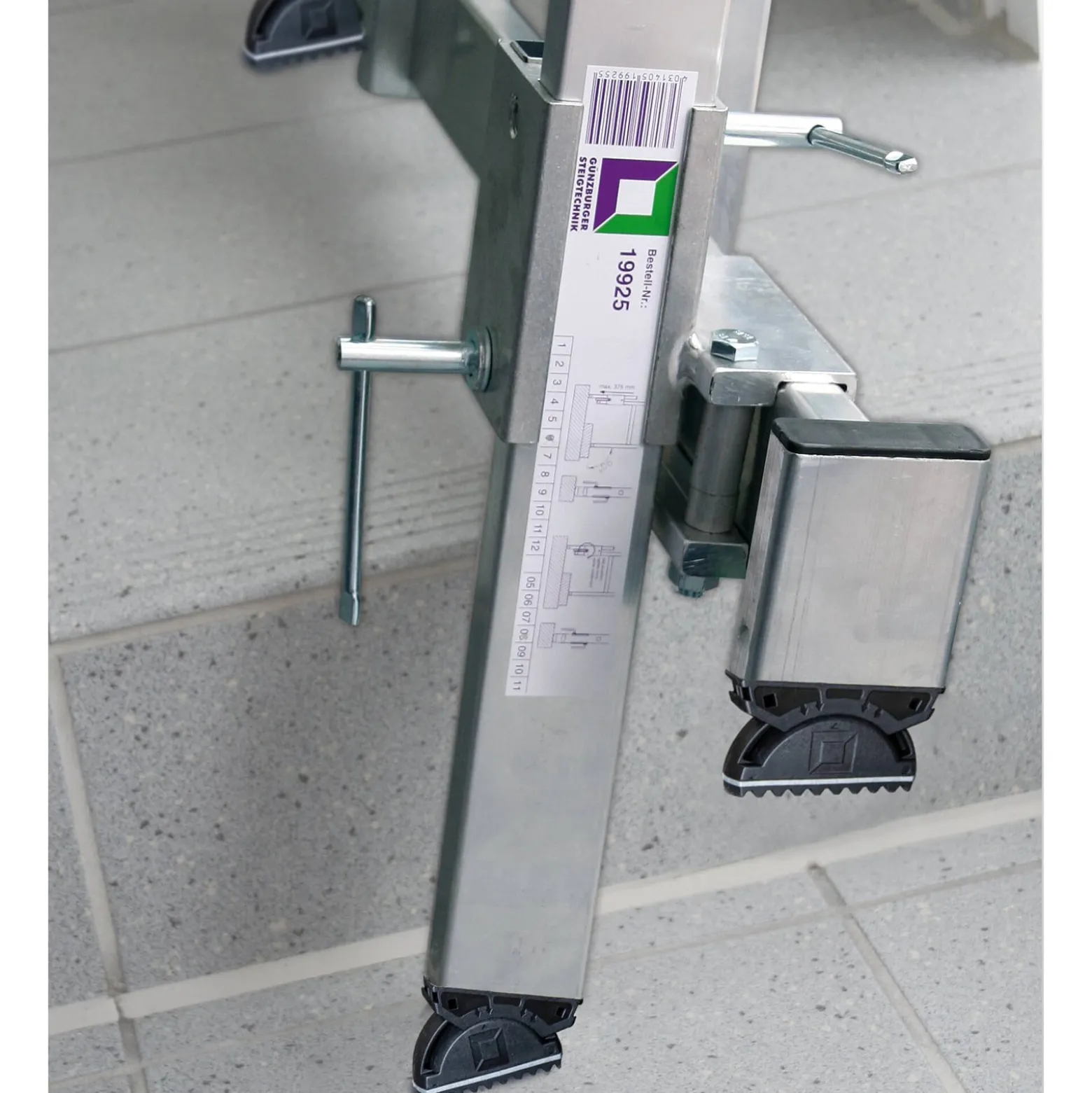 Günzburger Steigtechnik Holmverlängerung an Traversen mit Breite 930 mm oder 1.200 mm - 019925