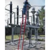 Günzburger Steigtechnik Sprossen-Schiebeleiter 2tlg. GFK/Alu ohne Traverse 2 x 10 Sprossen - 035110