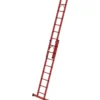 Günzburger Steigtechnik Sprossen-Schiebeleiter 2tlg. GFK mit Standard-Traverse 2 x 8 Sprossen - 036608