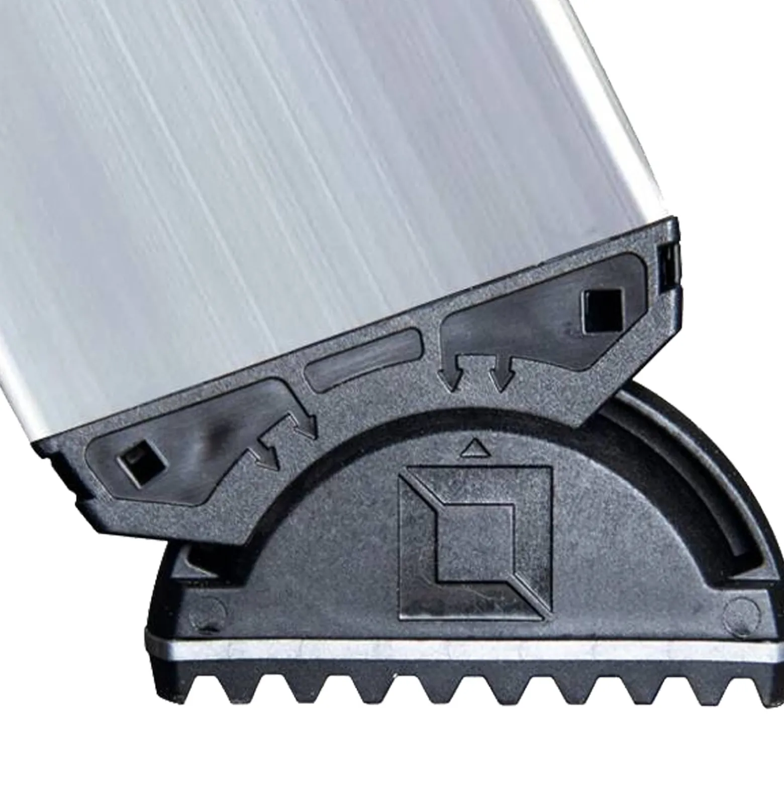 Günzburger Steigtechnik Stufen-Glasreinigerleiter Mittelteil mit clip-step R13 5 Stufen - 012012