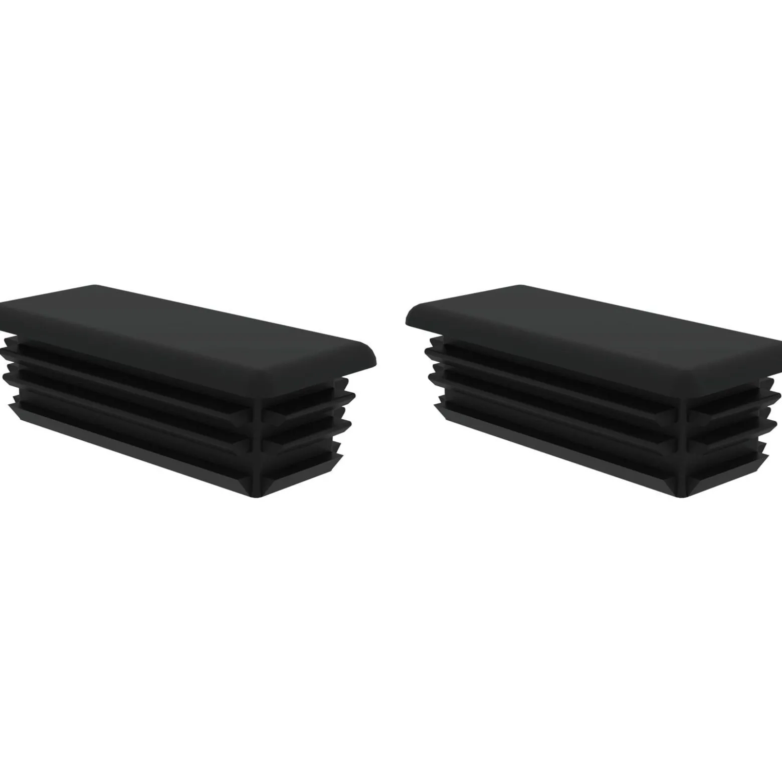 Günzburger Steigtechnik 2x Holm-Abdeckkappe gerade für Holm 58 x 25 mm - 019232