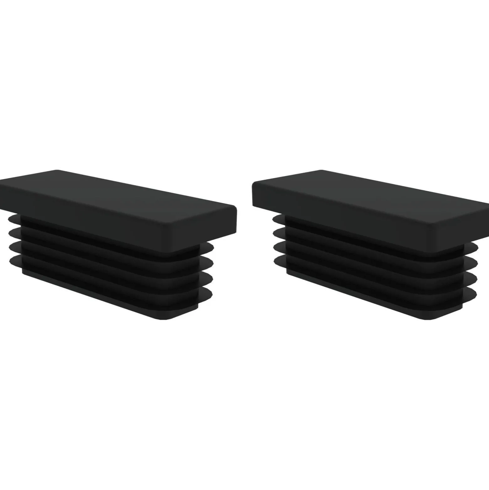 Günzburger Steigtechnik 2x Holm-Abdeckkappe für FlexxWork Verbindungsstrebe und Plattform50 x 20 mm - 019230