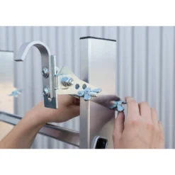 Günzburger Steigtechnik 2x Leiterkopfsicherung Haken Ø 50 mm - 019316