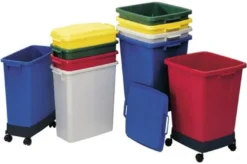 GRAF Abfall- und Wertstoffsammler 90 l H600xB485xT510mm - 778023
