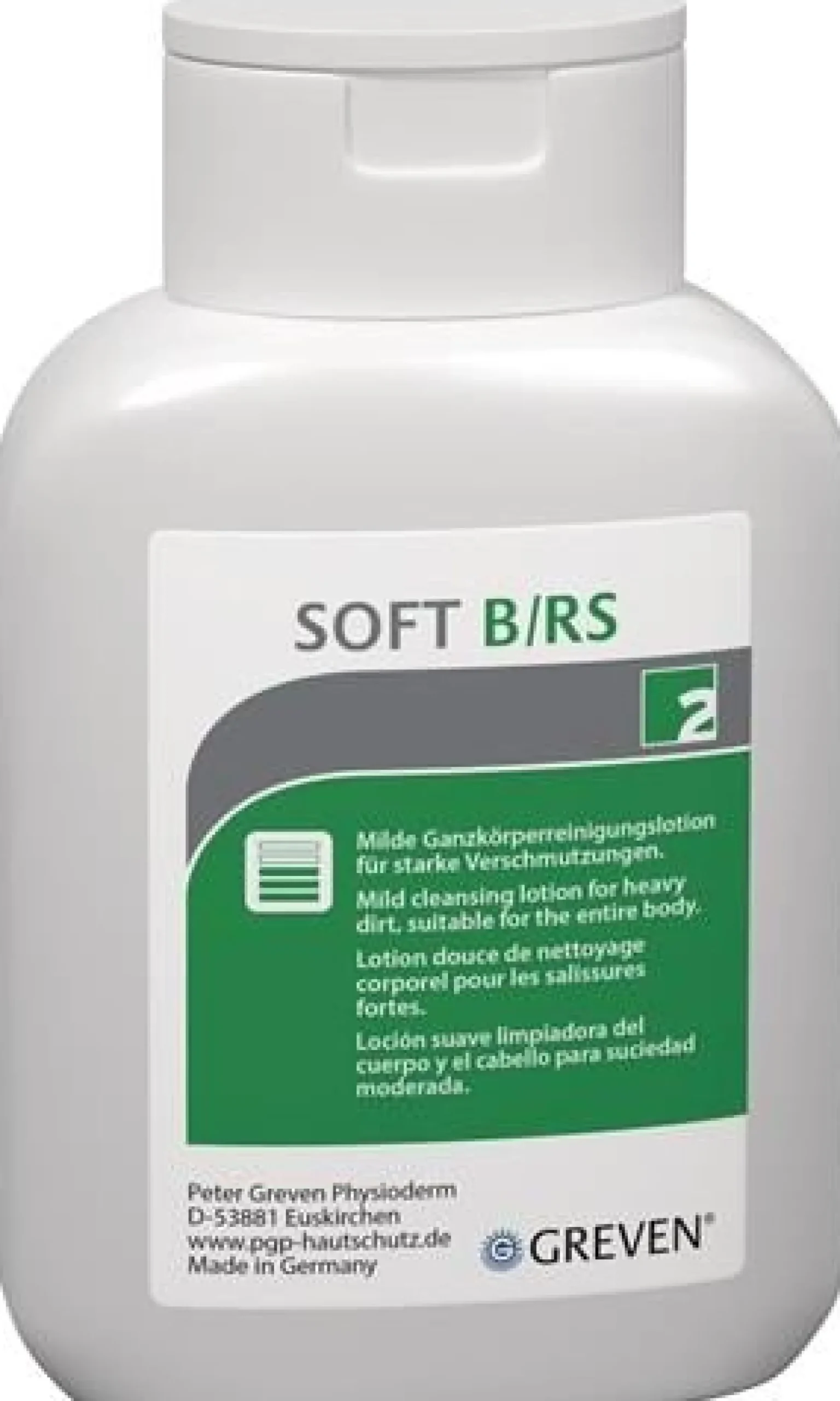 GREVEN Hautreinigungslotion GREVEN® SOFT B/RS 250 ml Flasche - 14107002