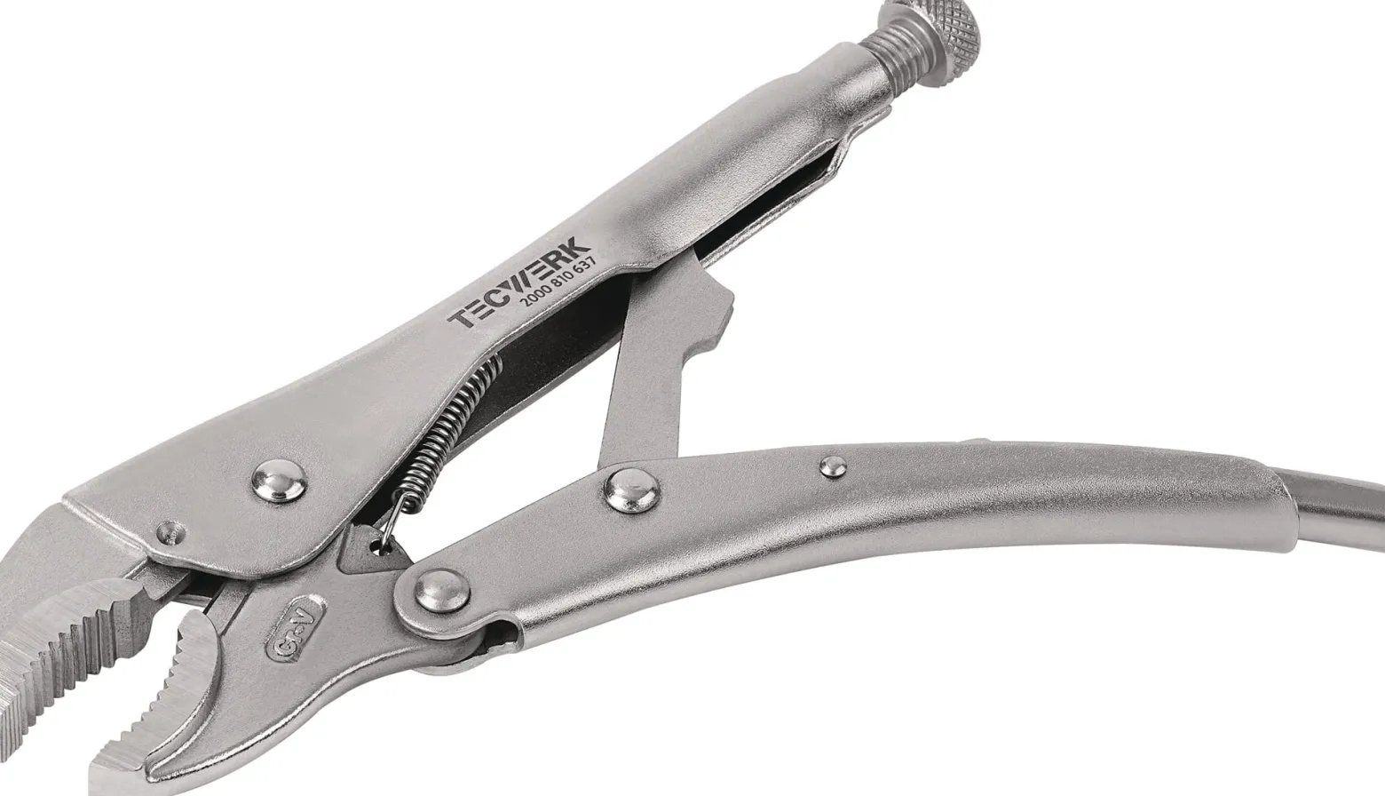 Gripzange Gesamt-L.225mm Spann-W.max.48mm TECWERK