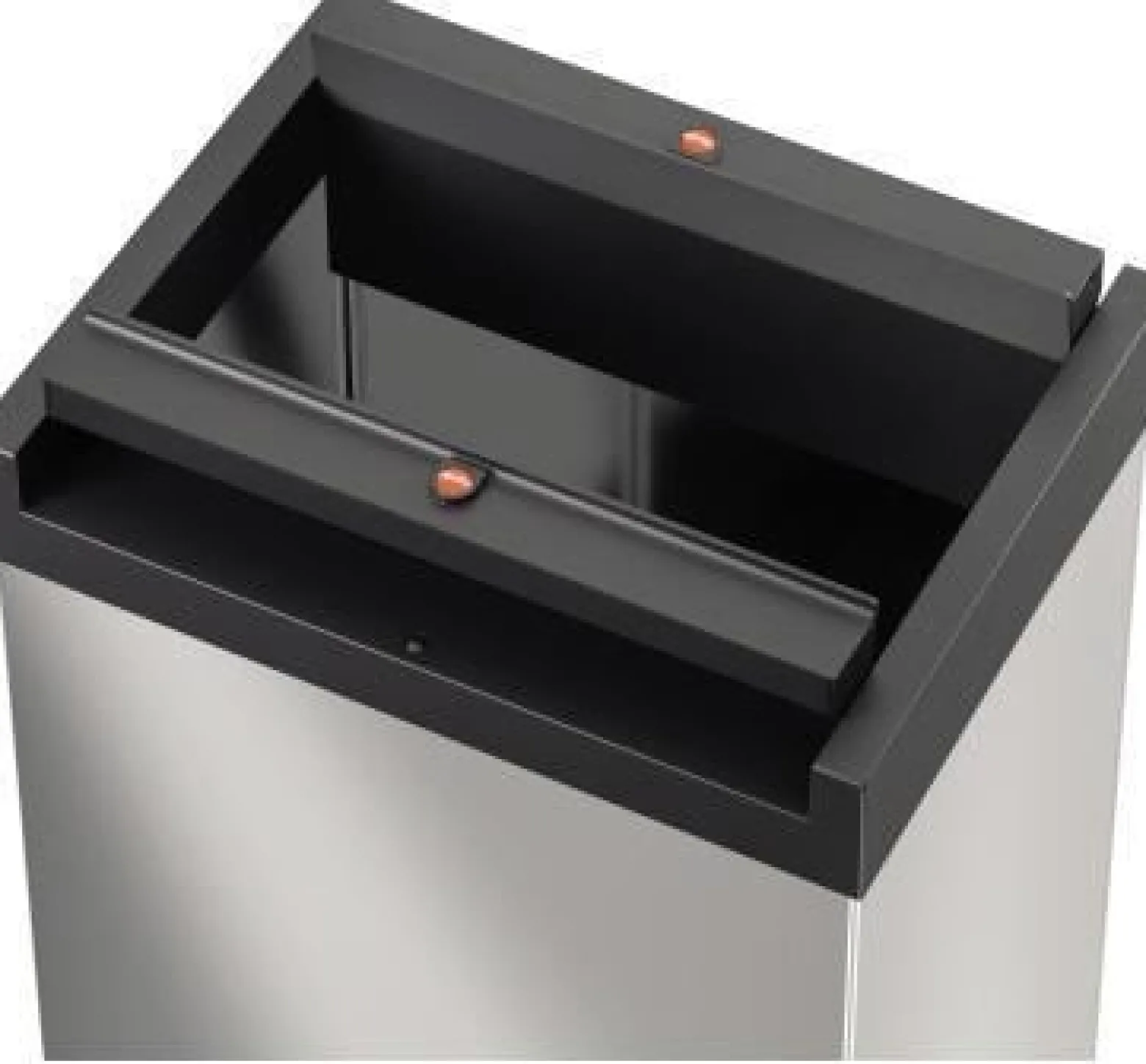 Hailo Abfalleimer Big-Box Swing L 0840-111 35l edelstahl