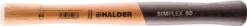 Halder Schonhammerstiel SIMPLEX für Kopf-Ø 80 mm Länge 395 mm - 3244080
