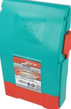 Hammerbohrersatz Trijet Ultimate 7-tlg.SDS-plus Ku.-Box HELLER