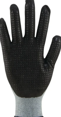 Handschuhe FlexN Gr.8 grau/schwarz EN 388 PSA II TECWERK