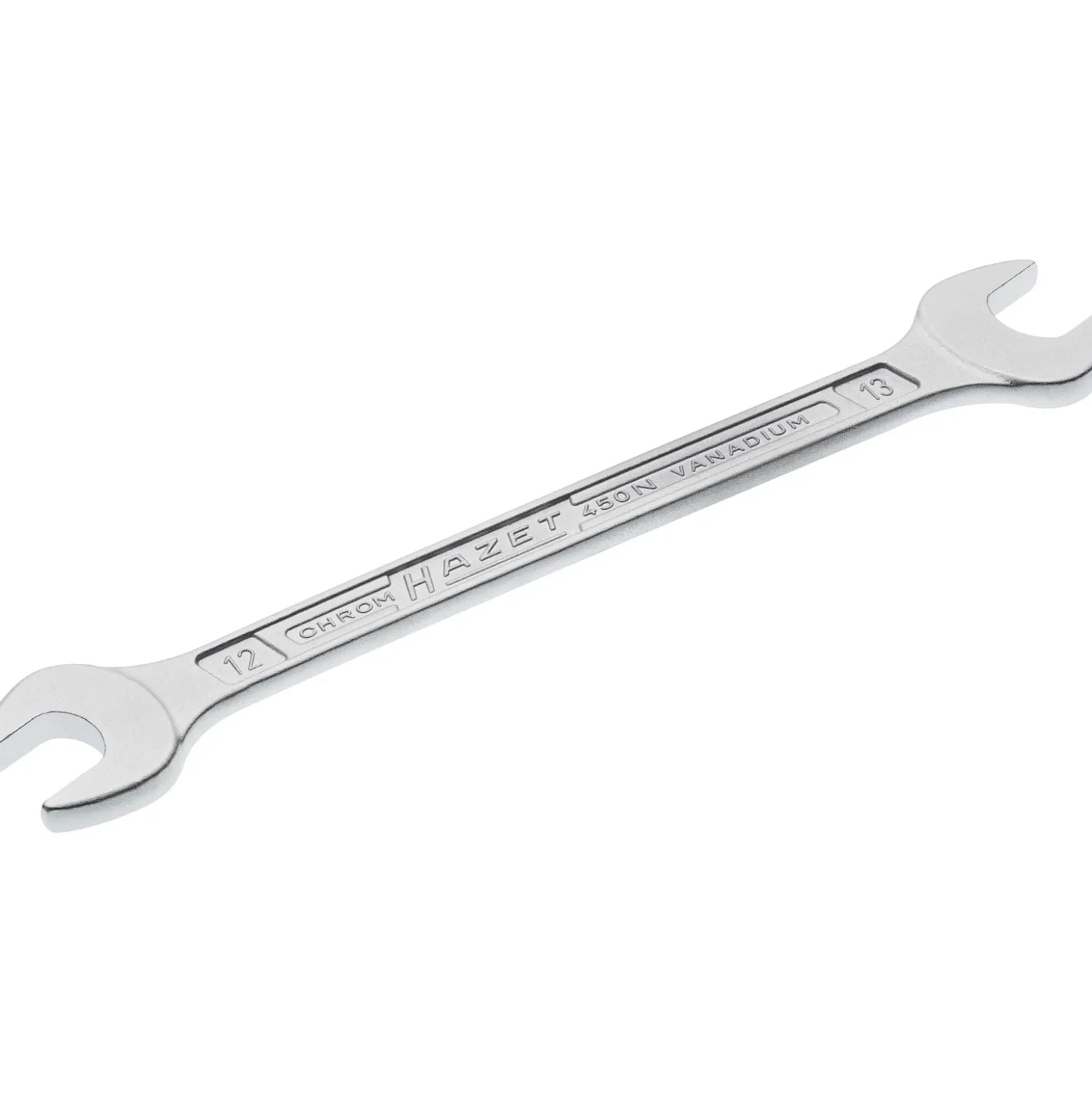 Hazet Doppelmaulschlüssel 450N 12x13mm L.172,7mm verchr - 450N-12X13