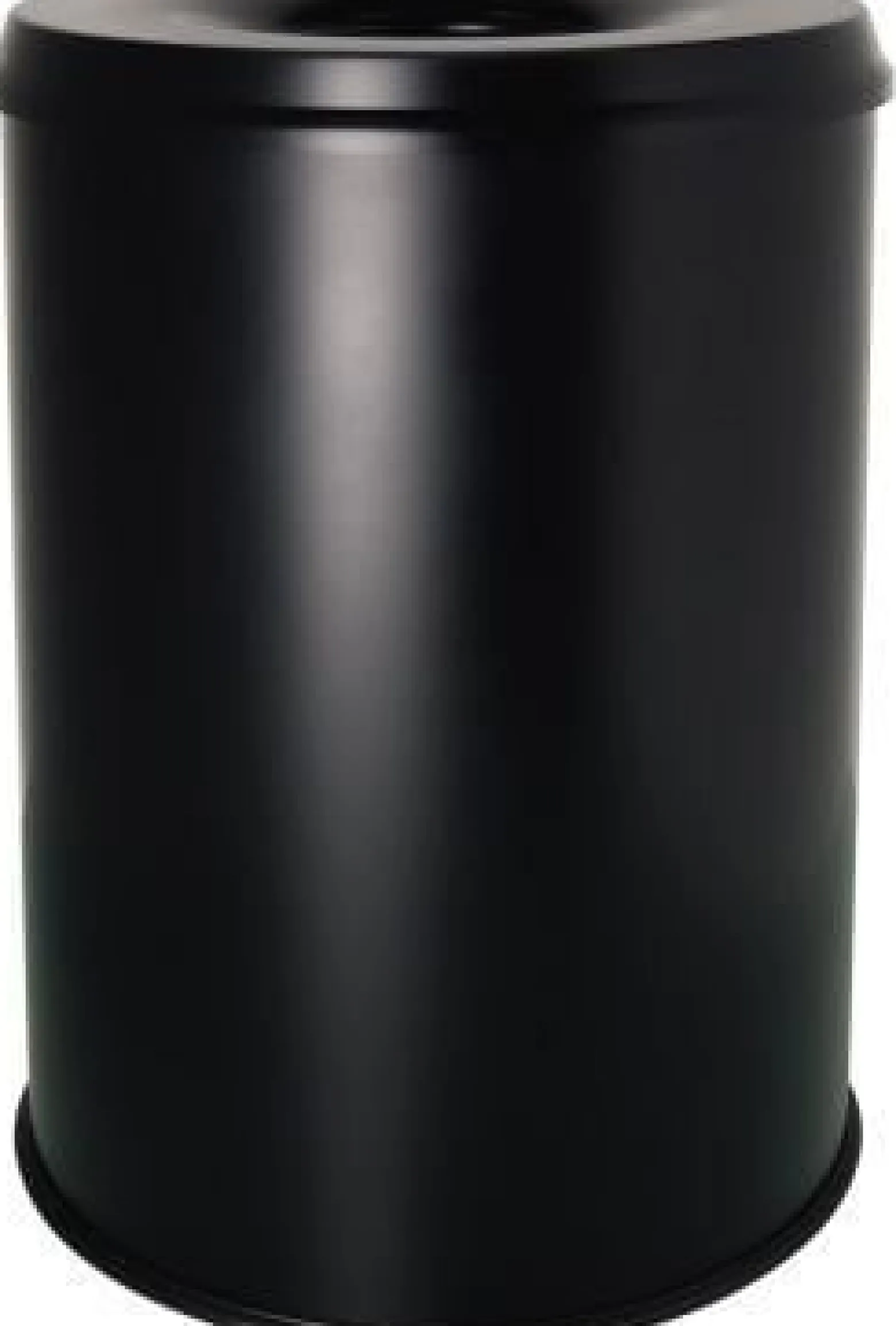 helit Papierkorb H2515495 15l rund Metall schwarz