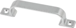 hermeta Handgriff A.21mm L.112mm B.14mm Alu.silberf.elox.Löcher 2 - 4231-01E