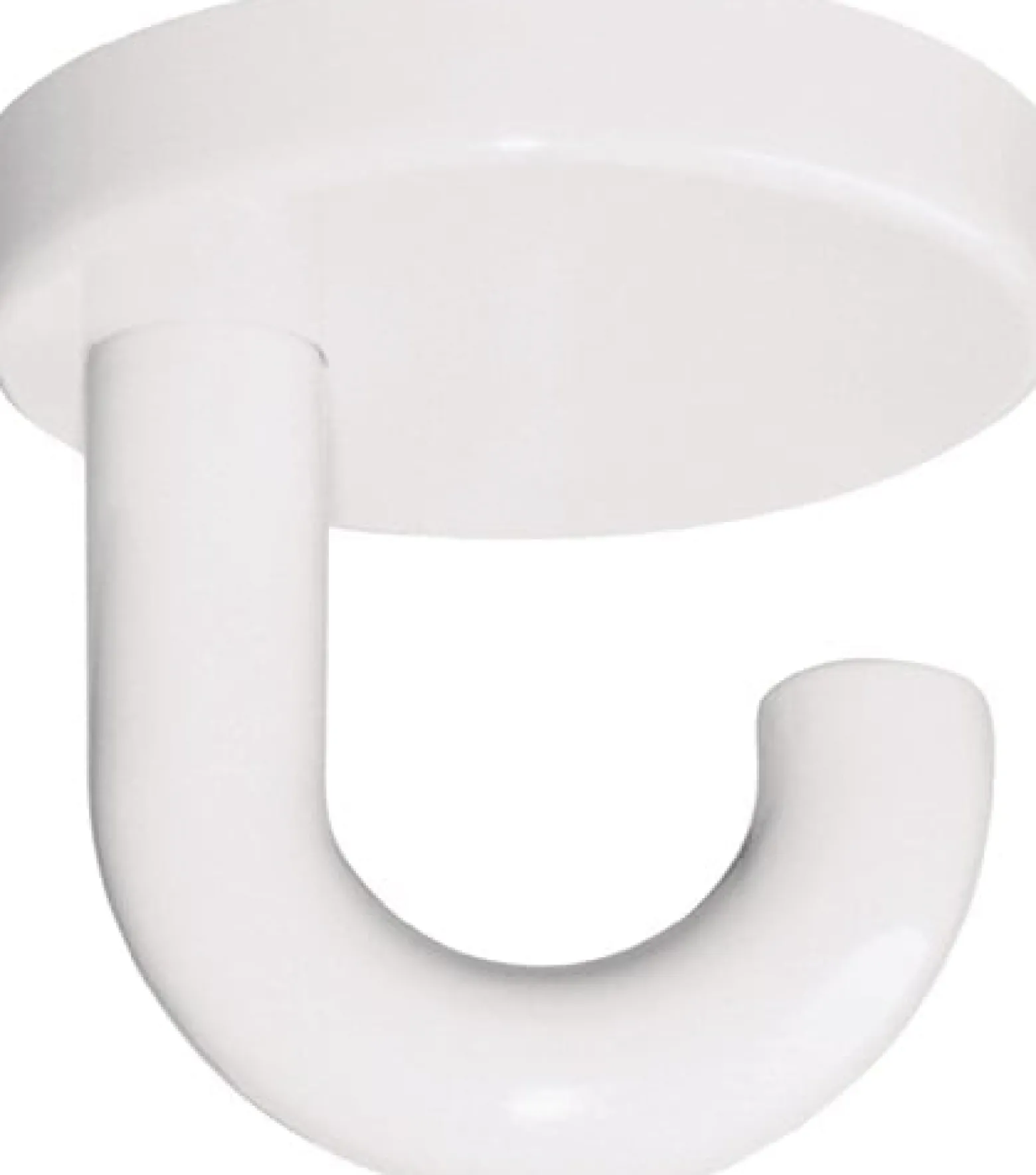 HEWI Einzelhaken 477.90.015 Unterkopfhaken 50 mm Polyamid 99 reinweiß 50 mm 50 mm - 477.90.015 99