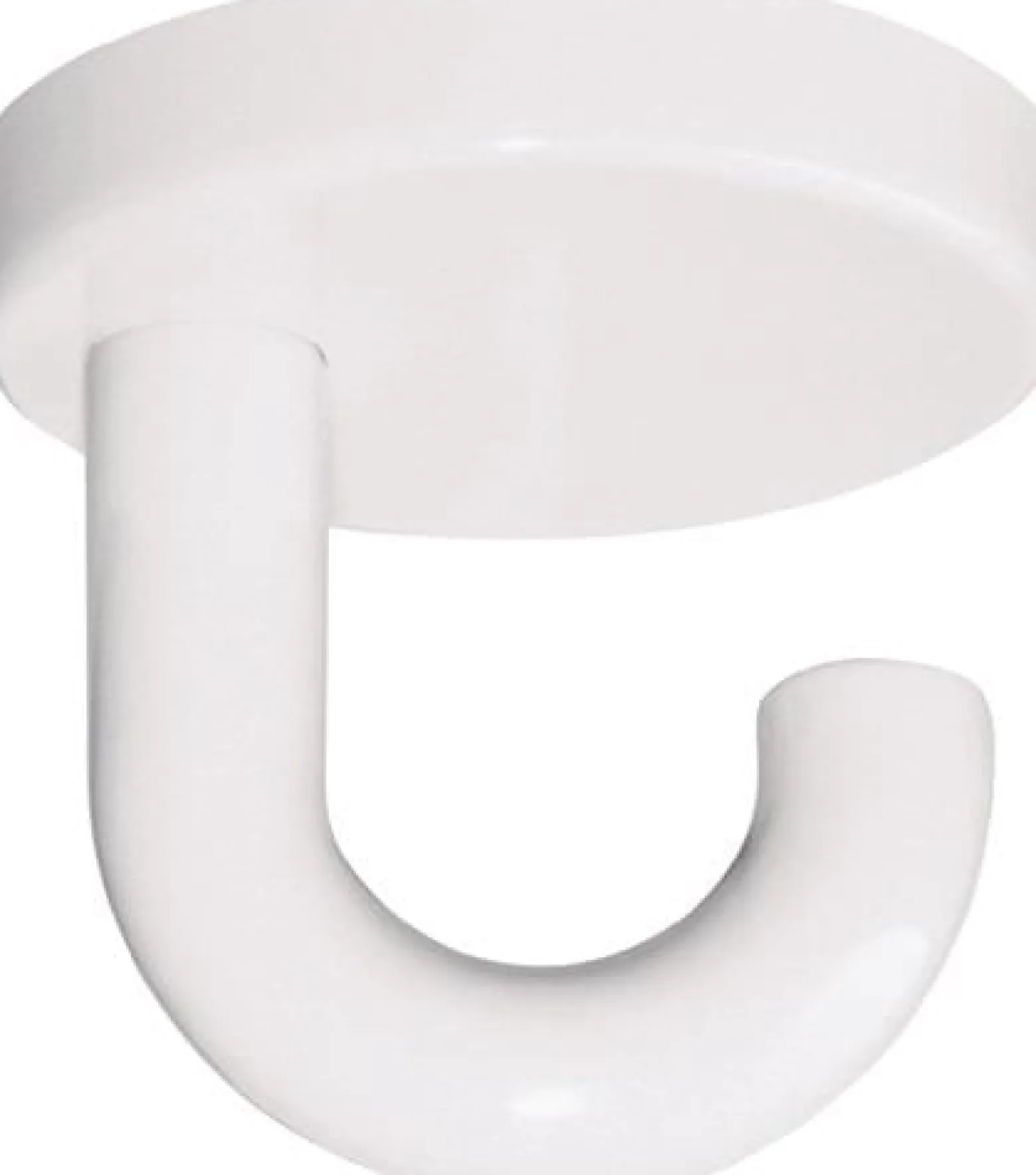 HEWI Einzelhaken 477.90.015 Unterkopfhaken 50 mm Polyamid 99 reinweiß 50 mm 50 mm - 477.90.015 99