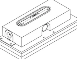 HG Grundkörper uBox universal für Duschrinnen Ablaufgehäuse, flach