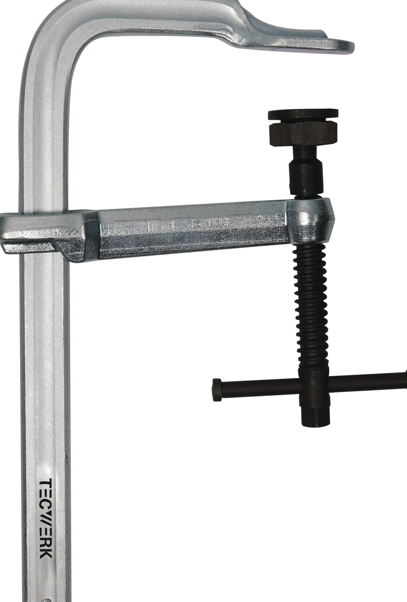 Hochleistungsschlosserzwinge Spann-W.800mm A.140mm Knebel TECWERK