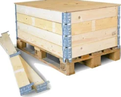 Holzaufsatzrahmen f.Europalette Maße 1200x800x400mm TRANSPAK