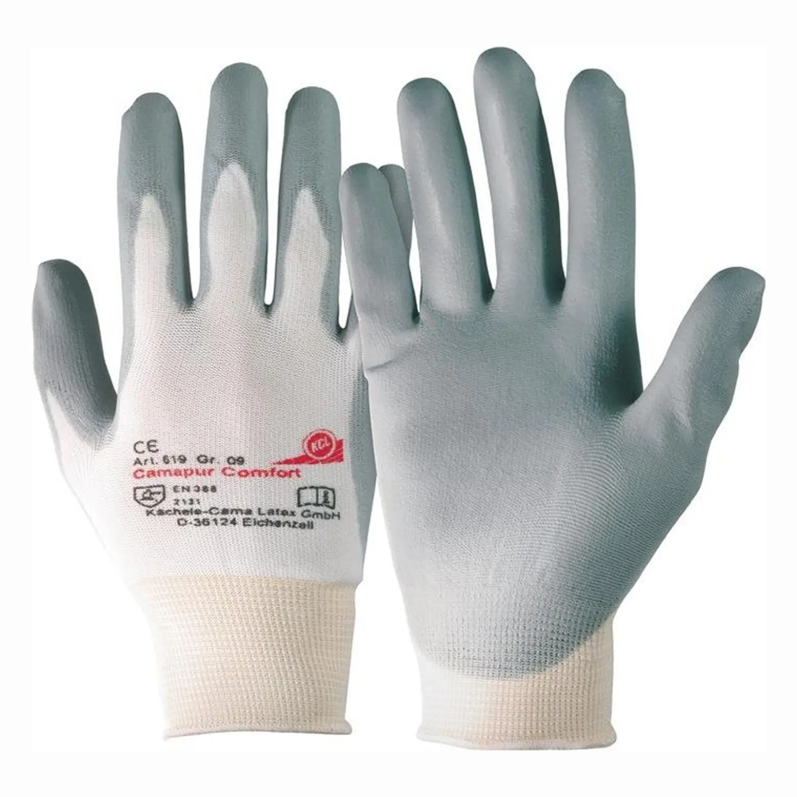 Honeywell Handschuhe Camapur Comfort 619 weiß / grau Gr. 11- 619/11
