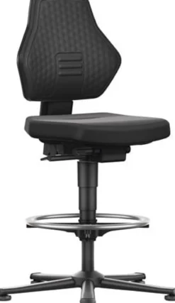 interstuhl Arbeitsdrehstuhl Air Flow Bodengleiter + Fußring - 9071-SP01
