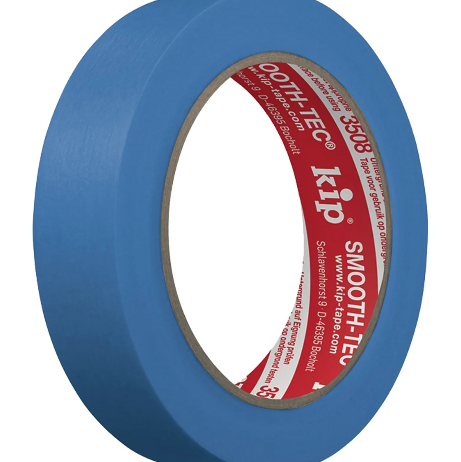 KIP Glattkreppband 3508 SMOOTH-TEC glatt blau 50 m x 24 mm - 3508-24