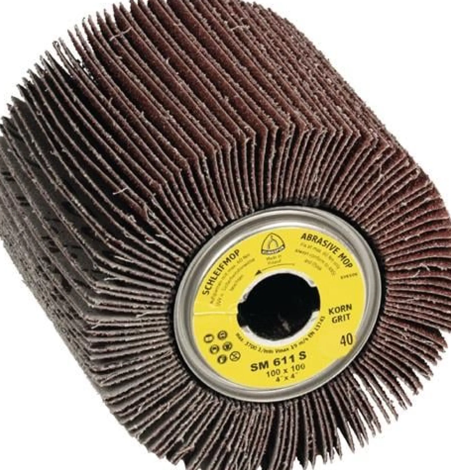 KLINGSPOR Satinierwalze SM 611 S 60 braun - 7325